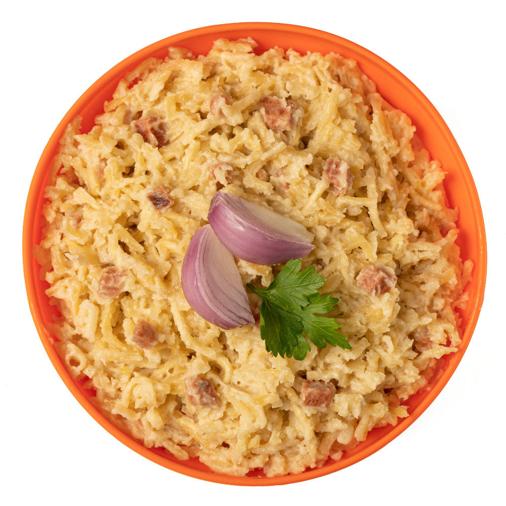 Spaghetti carbonara lyophilisé Survivor d'Expedition Foods