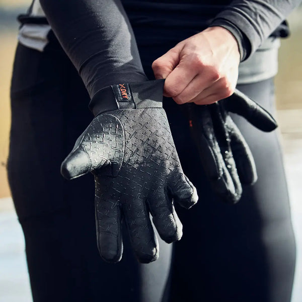 extremities handschuhe – Wasserdichte, isolierte, klebrige Power Liner-Touchscreen- Real Madrid Field Player aes Farbe:lab red
