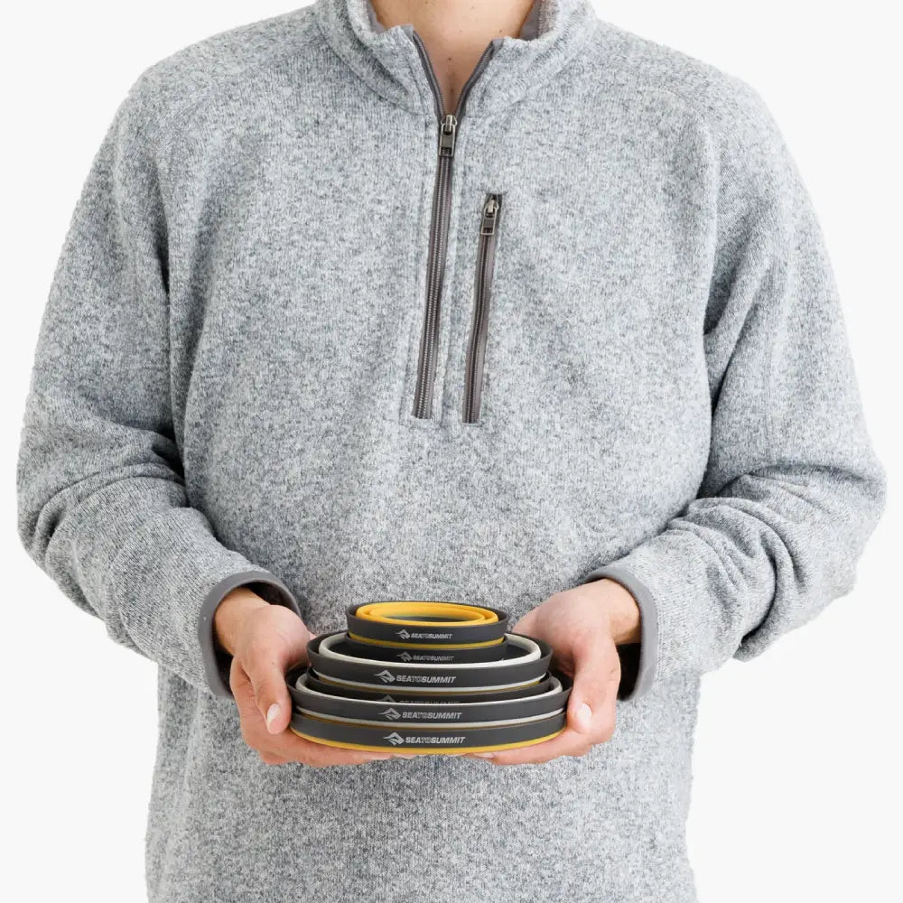 Sea To Summit Frontier Ultralight Collapsible Dinnerware Set 6 Piece