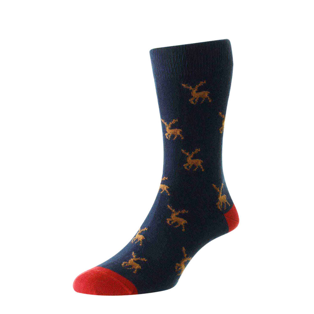 HJ Hall Herrensocken mit hohem Baumwollanteil