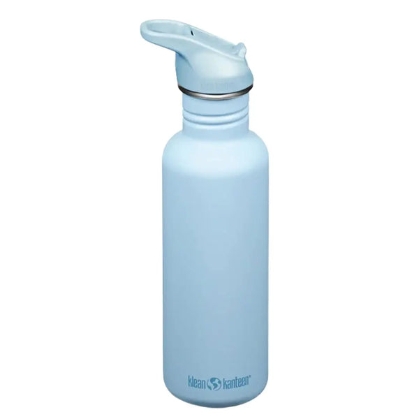 KLEAN KANTEEN Heavenly Pink Classic waterfles met sportdop, 1 EA