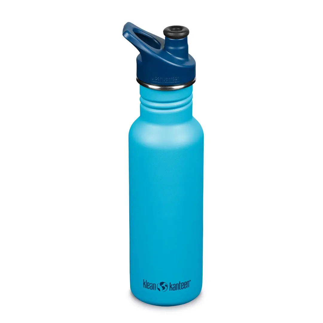 Klean Kanteen Classic Sports Cap Stainless Steel Water Bottles 532ml