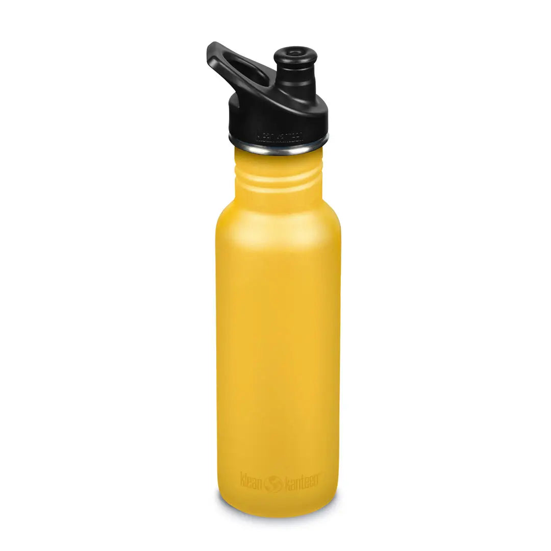 Klean Kanteen Classic Sports Cap Stainless Steel Water Bottles 532ml