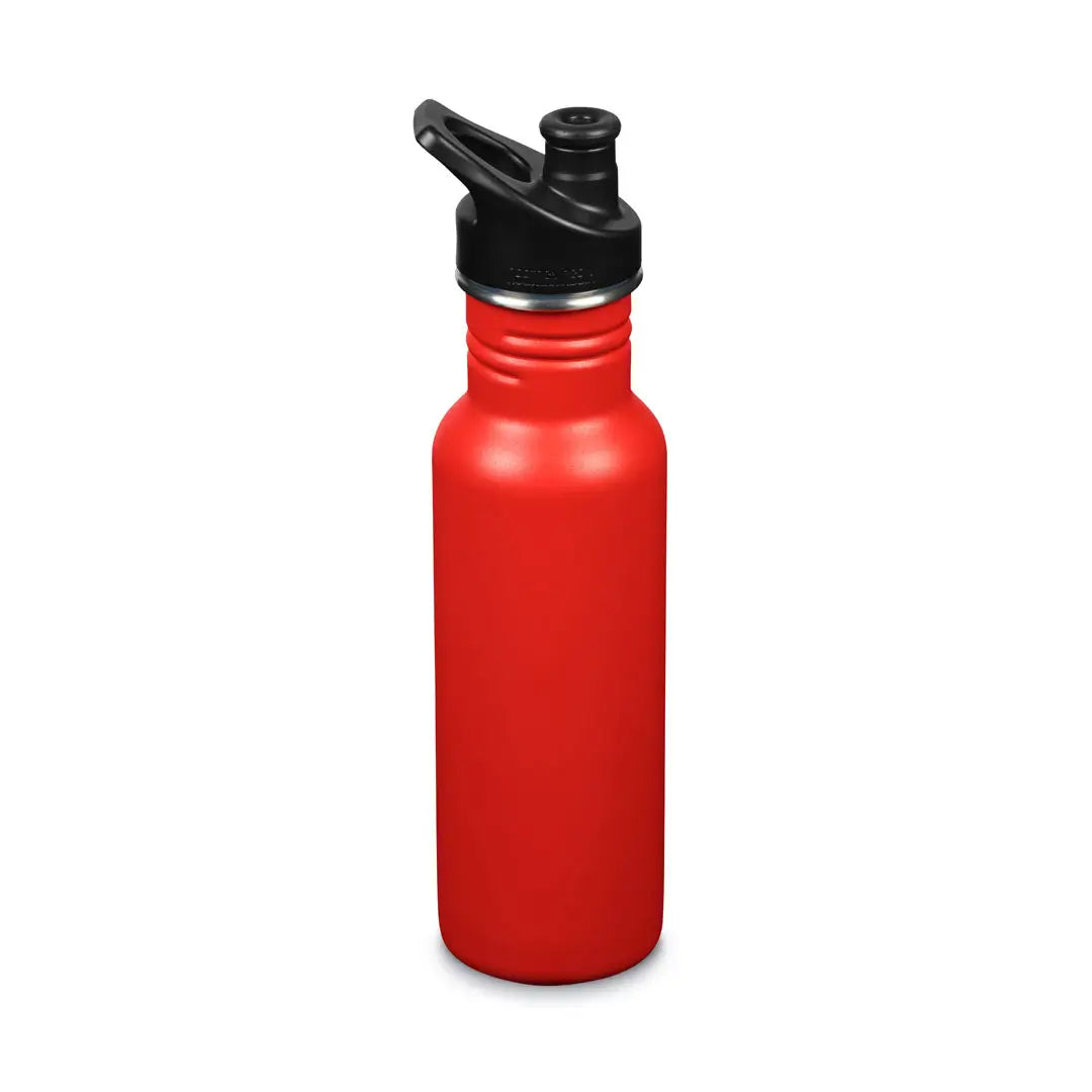 Klean Kanteen Classic Sports Cap Stainless Steel Water Bottles 532ml