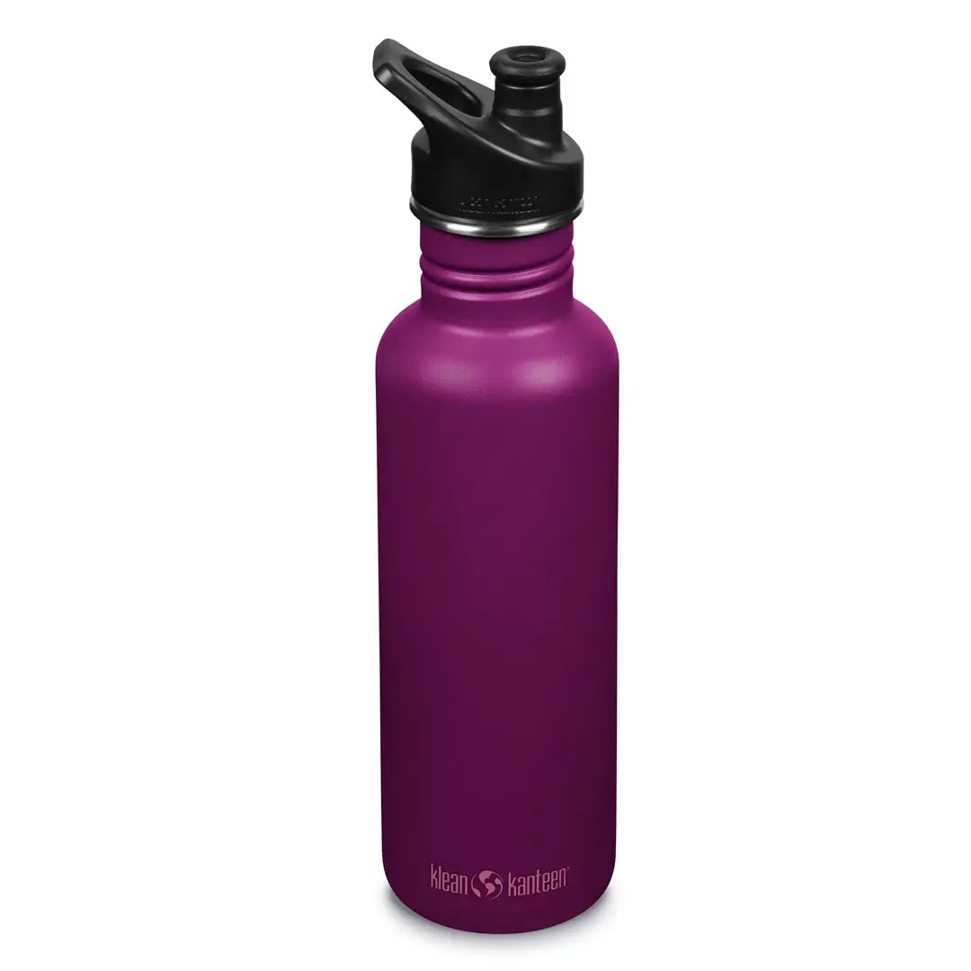 Bouteilles d'eau en acier inoxydable Klean Kanteen Classic Sports Cap 800 ml