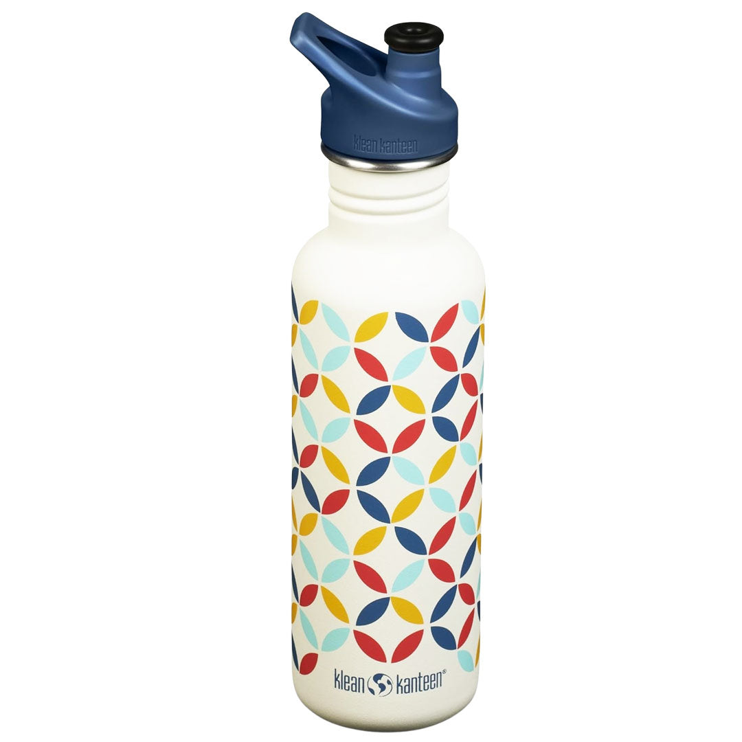Bouteilles d'eau en acier inoxydable Klean Kanteen Classic Sports Cap 800 ml