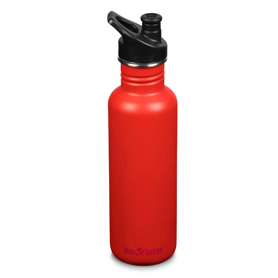 Bouteilles d'eau en acier inoxydable Klean Kanteen Classic Sports Cap 800 ml