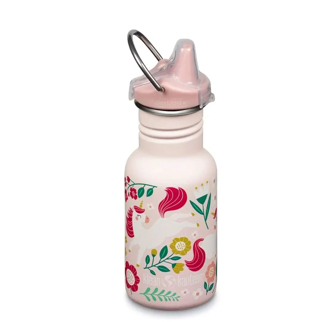 Klean Kanteen Kid Classic Stainless Steel Sippy Cup 355ml