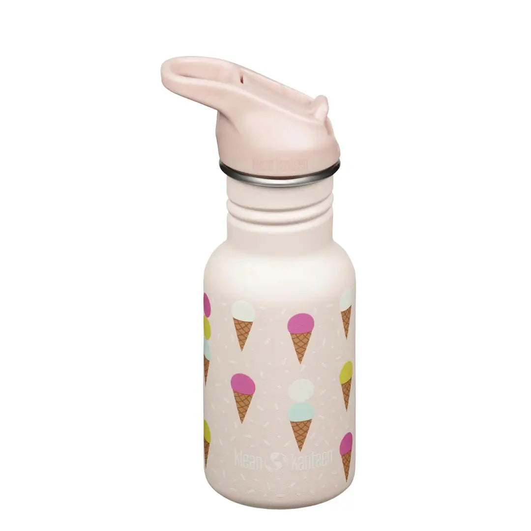 Klean Kanteen Kids Classic Water Bottle Flip Cap 355ml