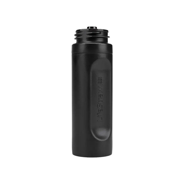Side view of a LifeStraw replacement membrane microfilter to fit the Peak Series of water filters
