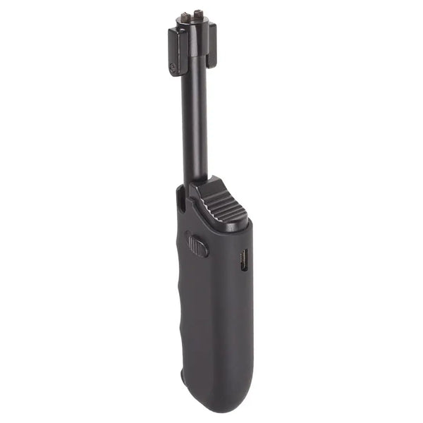 Side view of the Lifesystems plasma lighter with the lighting head extended