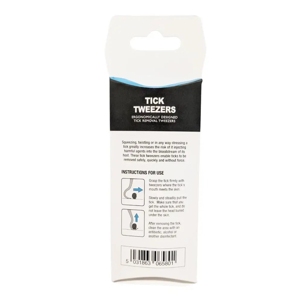 Lifesystems Stainless Steel Tick Removal Tweezers