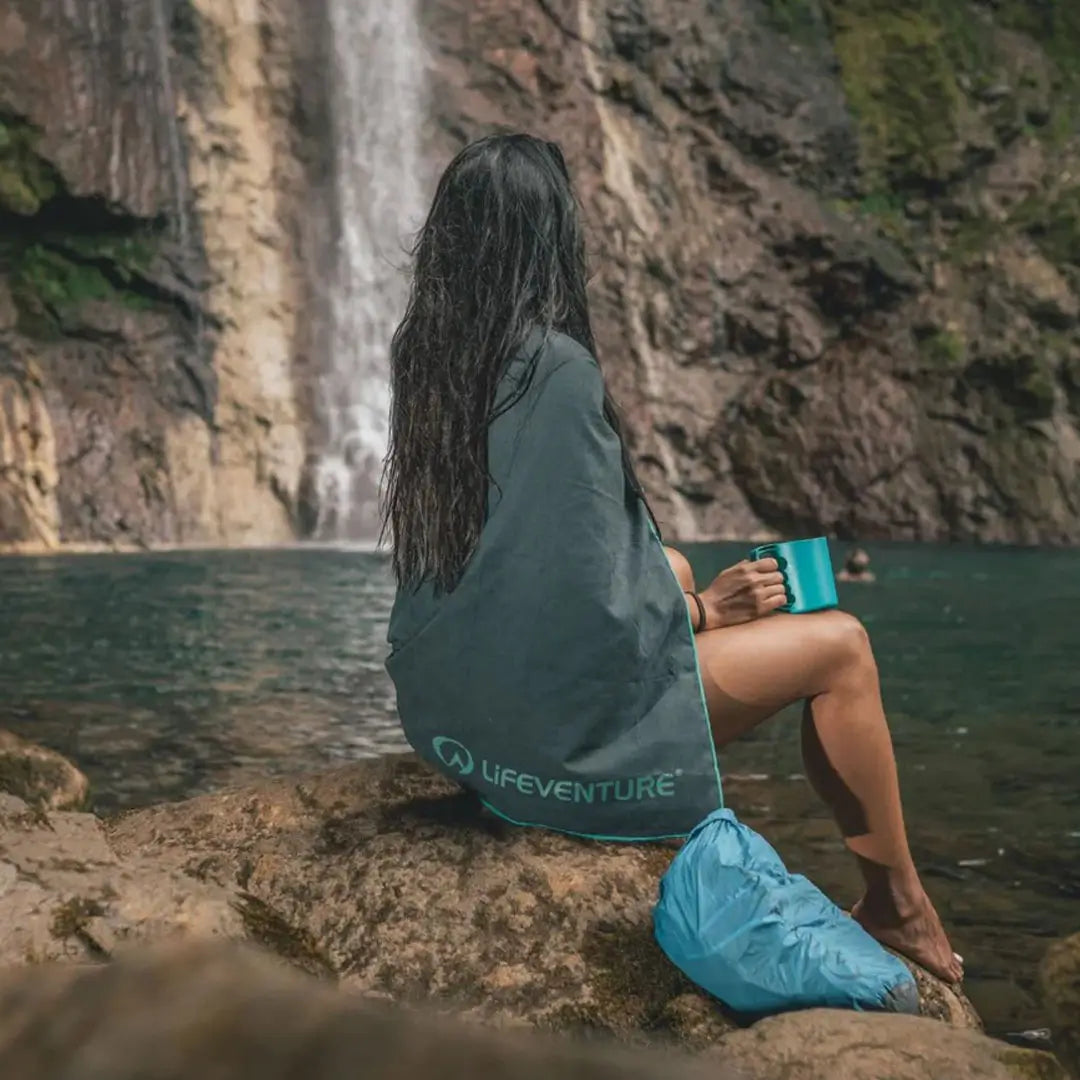 Lifeventure SoftFibre Recycled Travel Towels Giant