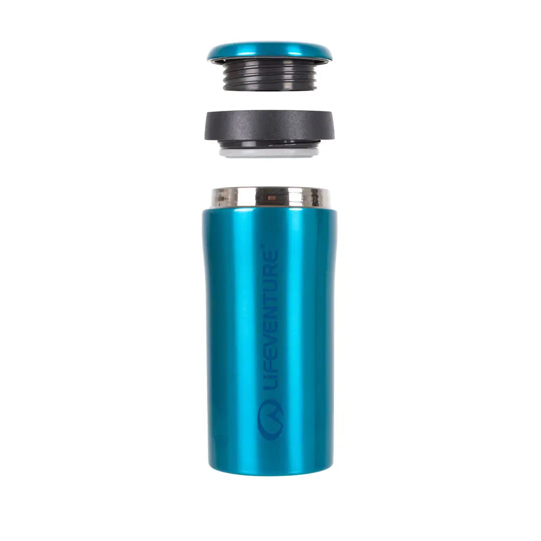 Mugs isothermes en acier inoxydable Lifeventure brillant 300 ml