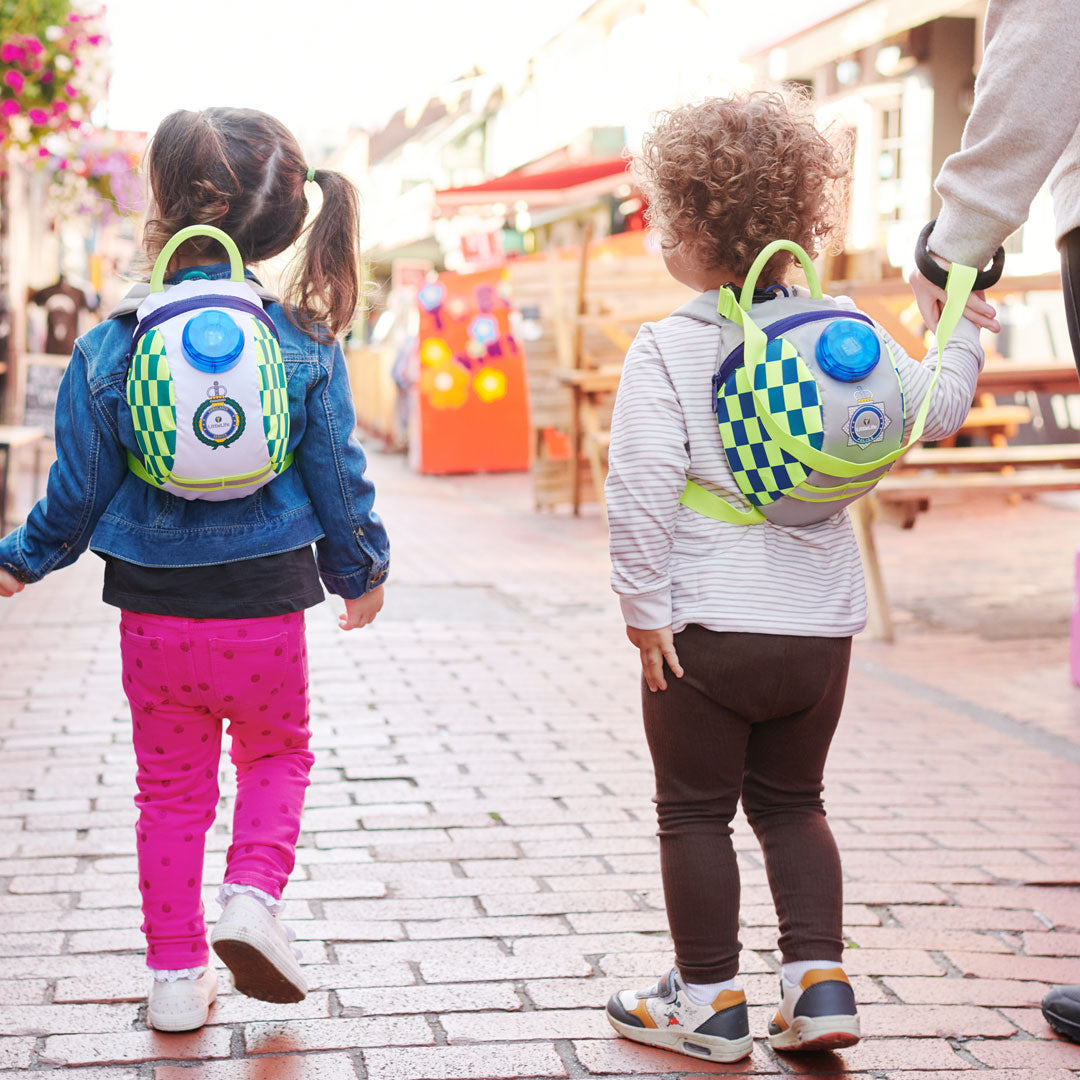 Littlelife Police Toddler Backpack With Safety Rein And Flashing Light