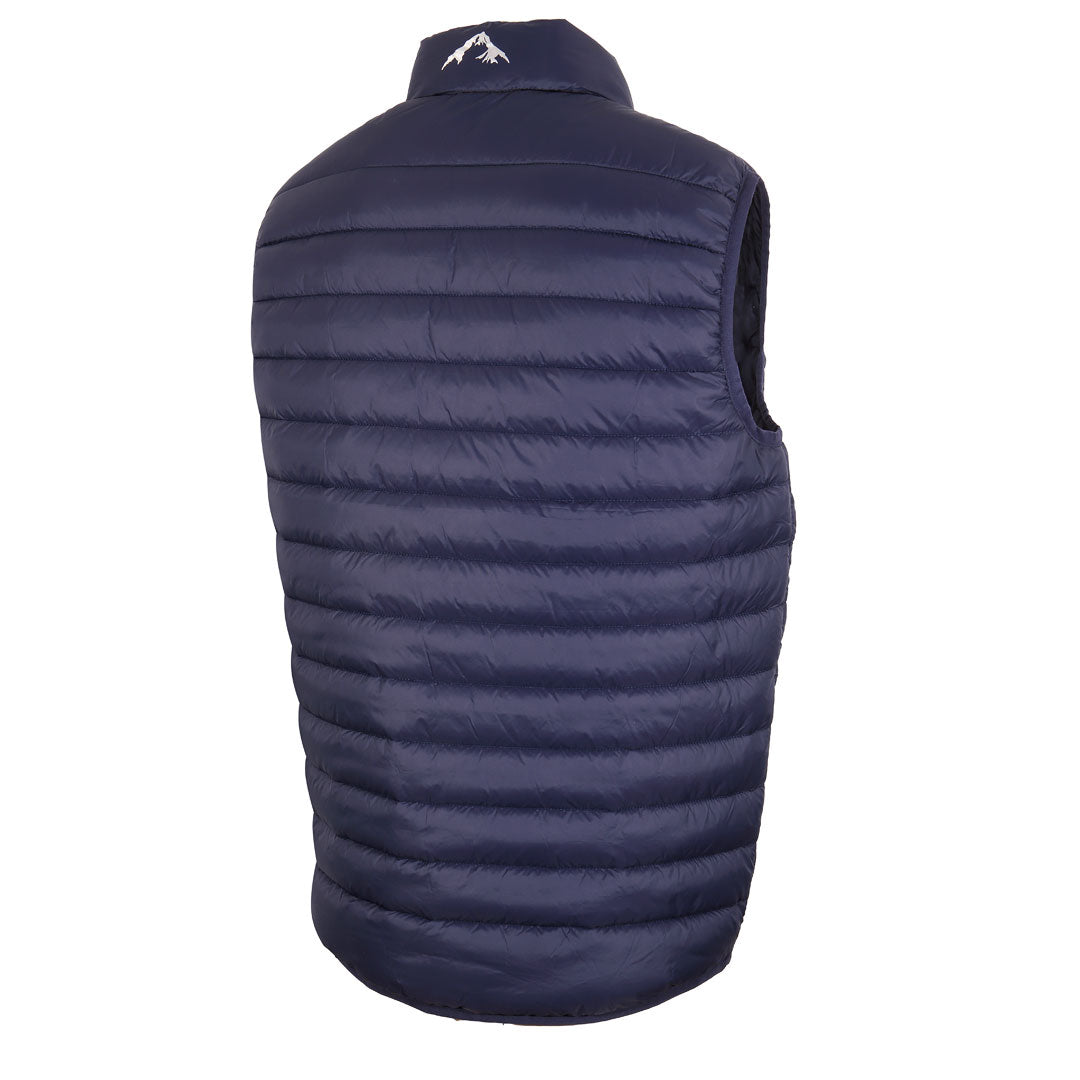 Gilet isolant léger en matière synthétique pour homme