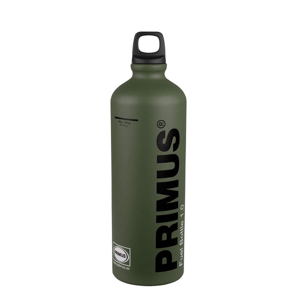 Primus extruded aluminium camping stove fuel botlle  in 1000ml in military green colour