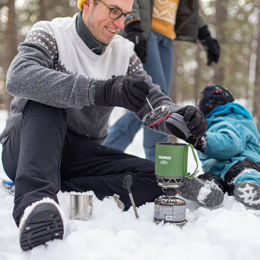 Réchaud à gaz pour randonnée Primus Lite Plus Fern Green