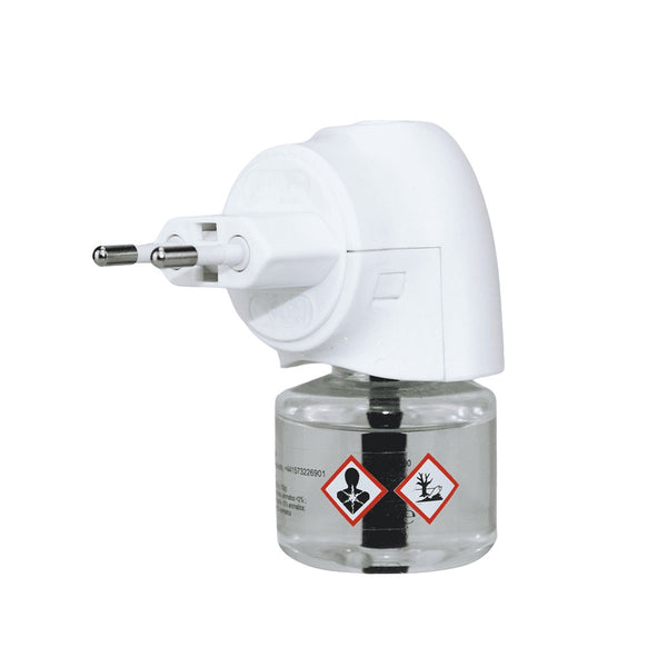 Pyramid Plug-in Mosquito Killer Unit set-up ready for electric plug socket insertion