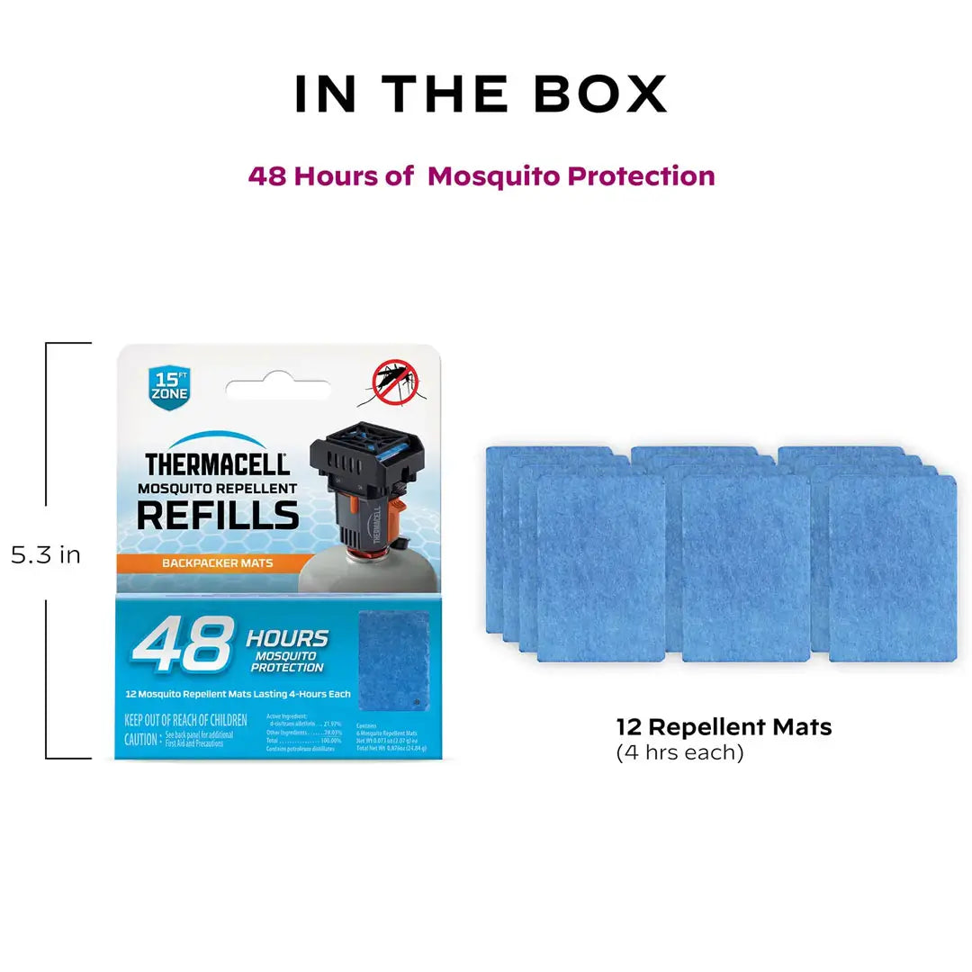 Thermacell Backpacker Mat Refiils