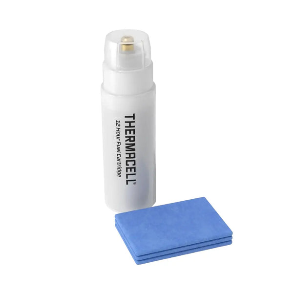 Thermacell Portable Mosquito Repeller Refills 12 Hour butane gas and three repellent mats