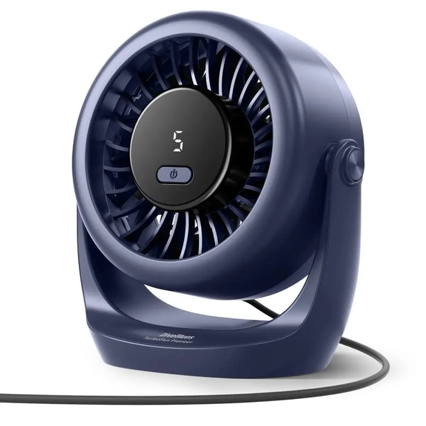 Diveblues Turbo Breeze USB Desk Fan in black colour