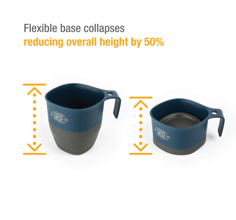 Gobelet de camping pliable UCO 355 ml