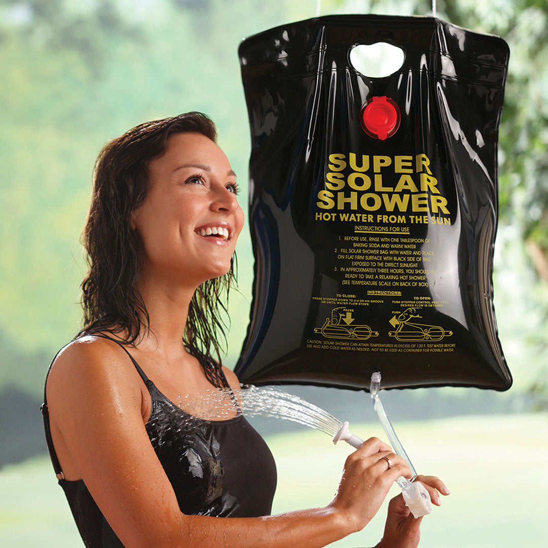 Coghlans solarbeheizte Campingdusche