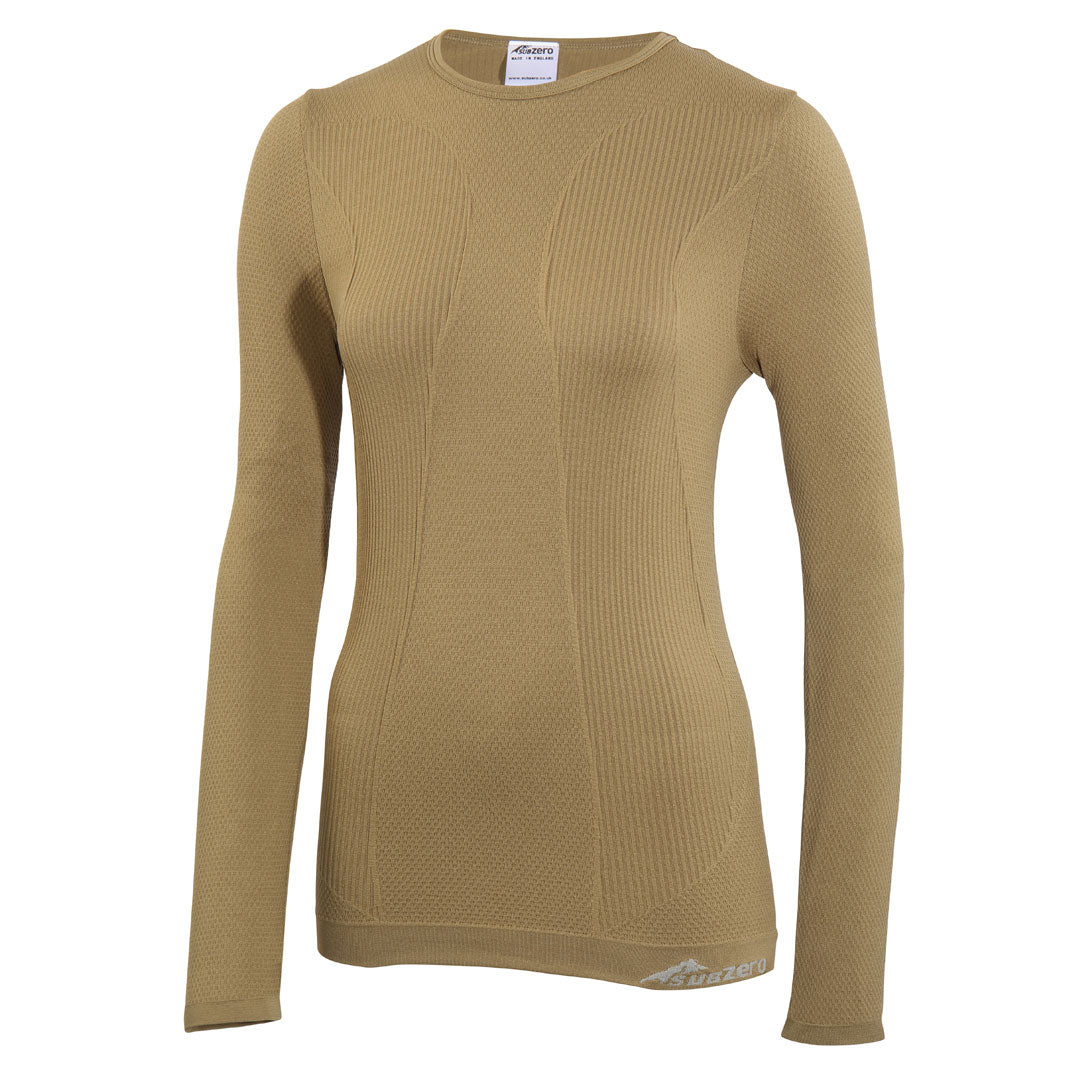 Factor 1 Plus Langarm-Baselayer-Oberteile für Damen