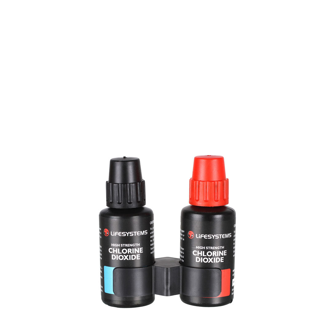 Gouttes de purification d'eau au dioxyde de chlore Lifesystems