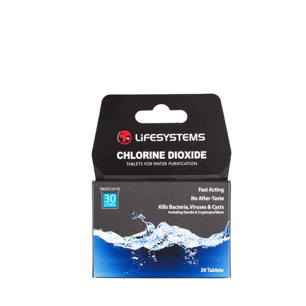 Chlordioxid-Wasserreinigungstabletten von Lifesystems