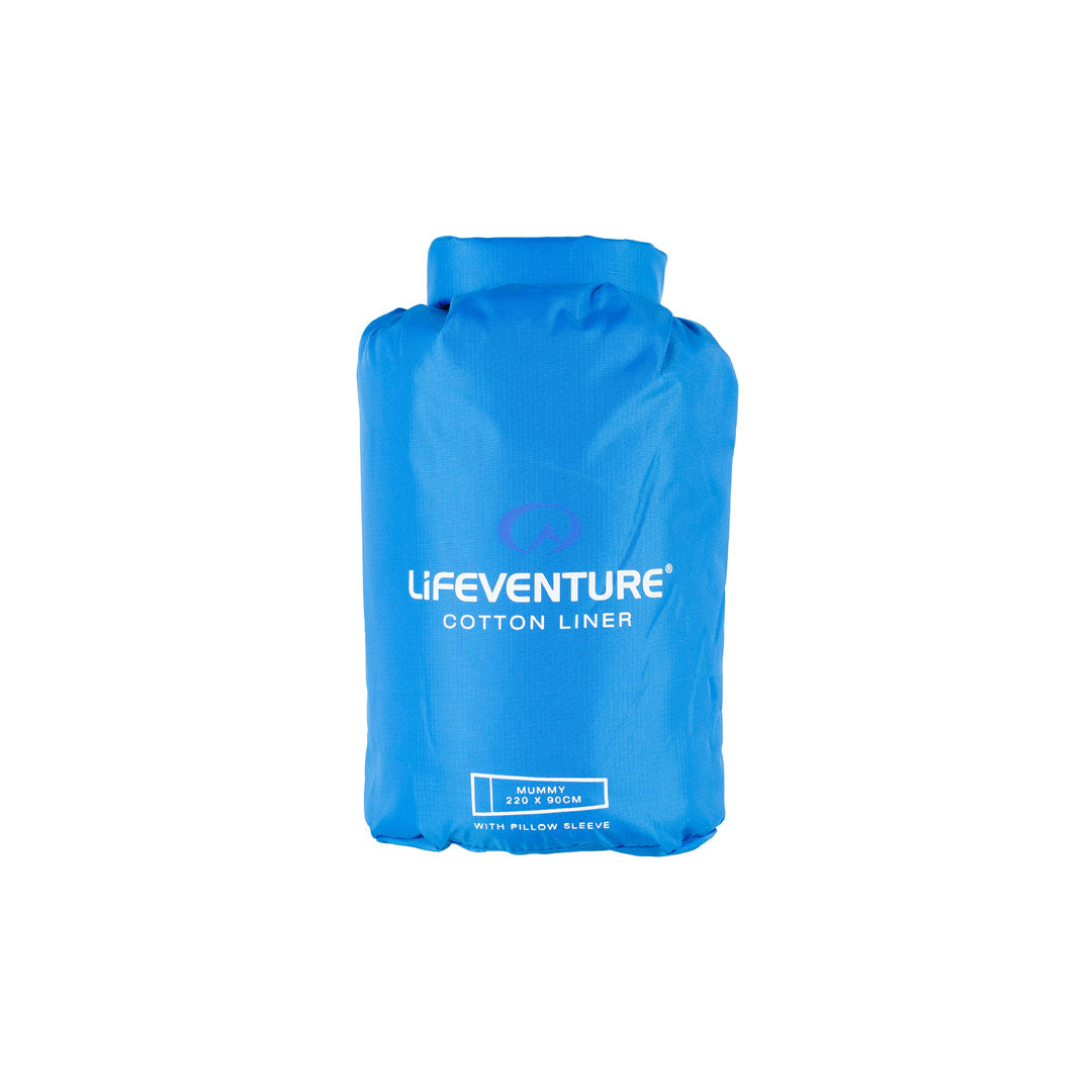 Sac de couchage momie en coton Lifeventure