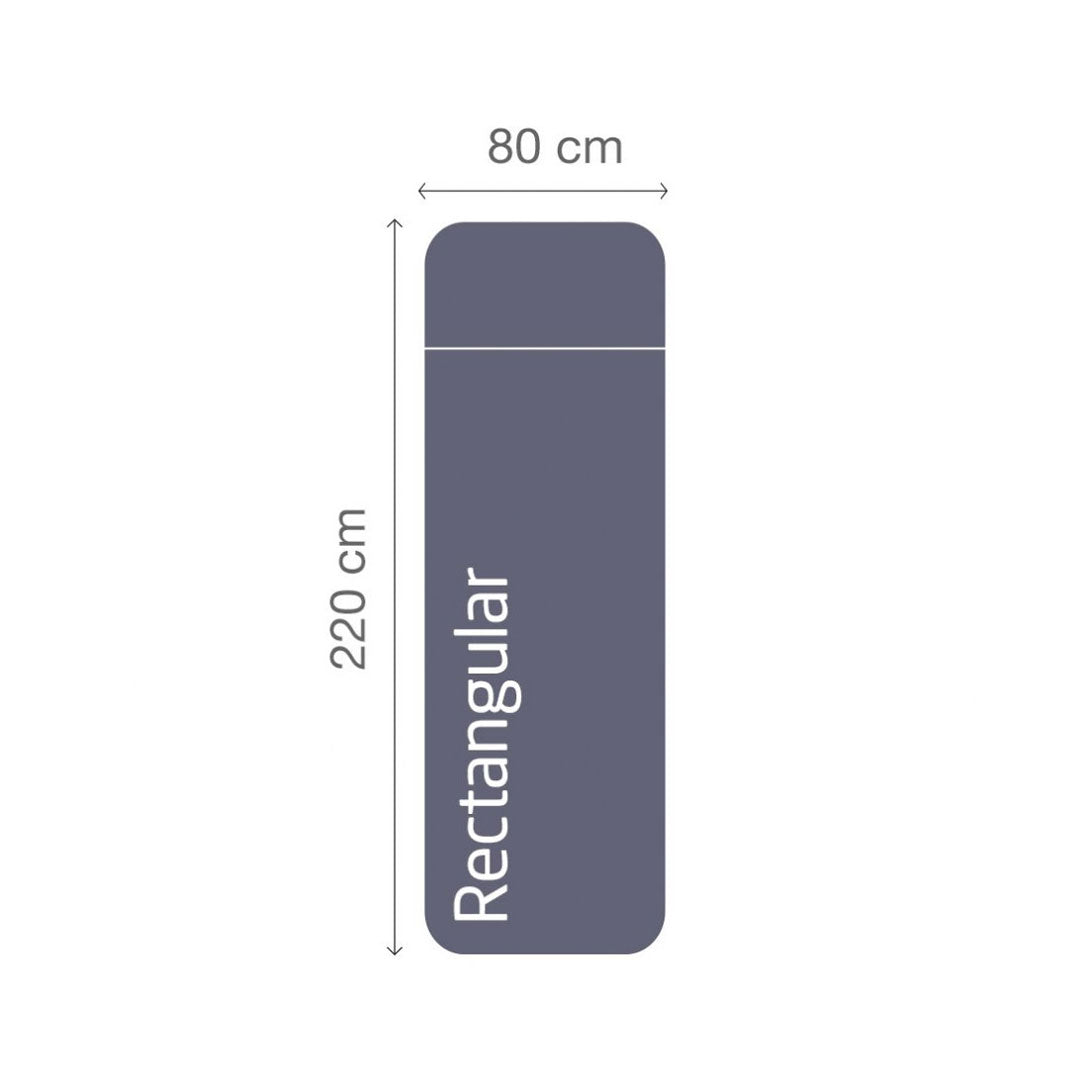 Doublure de sac de couchage rectangulaire en coton extensible Lifeventure