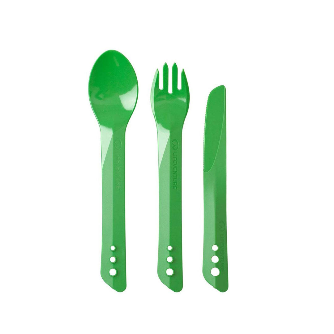 Couverts de camping en plastique Lifeventure Ellipse