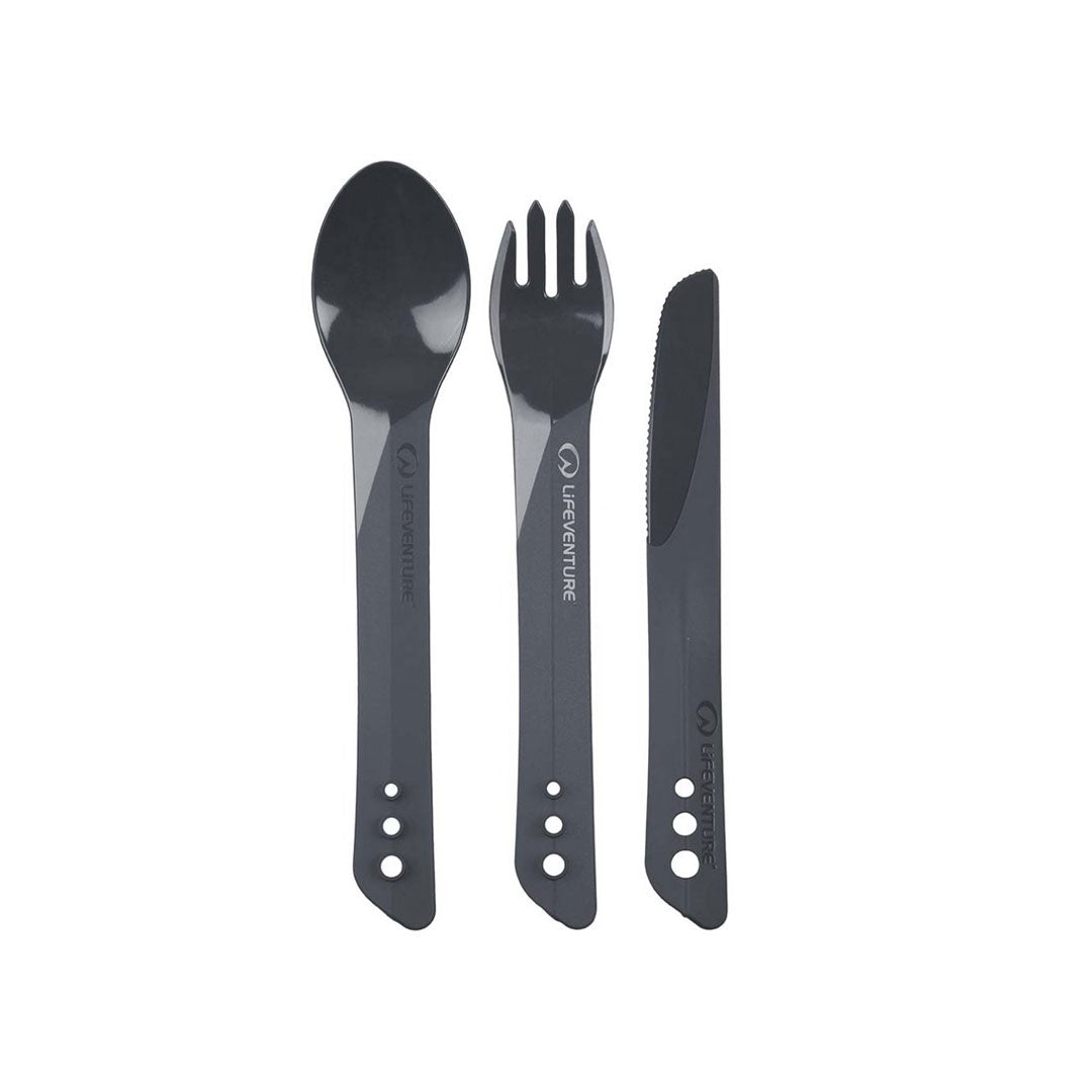 Couverts de camping en plastique Lifeventure Ellipse