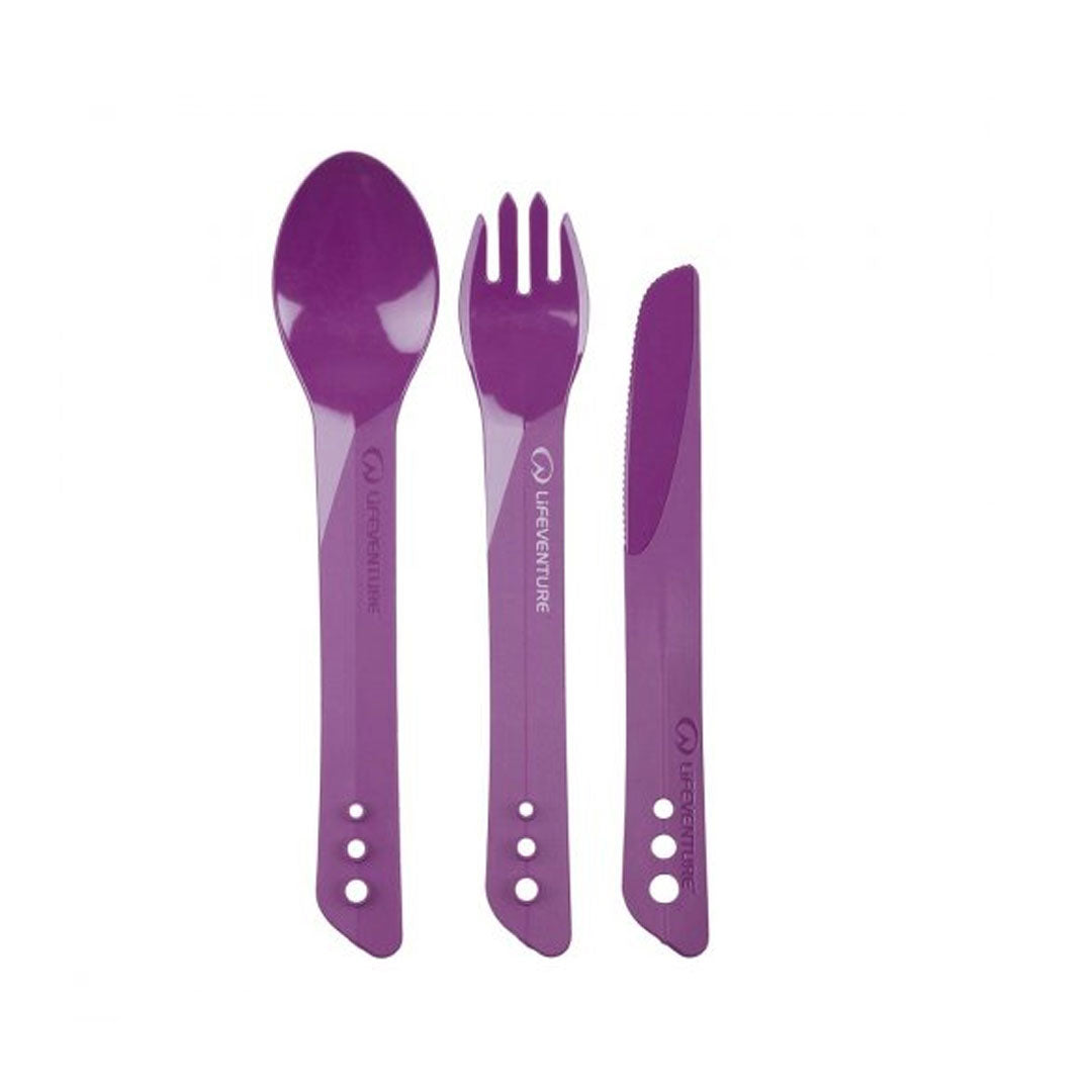 Couverts de camping en plastique Lifeventure Ellipse