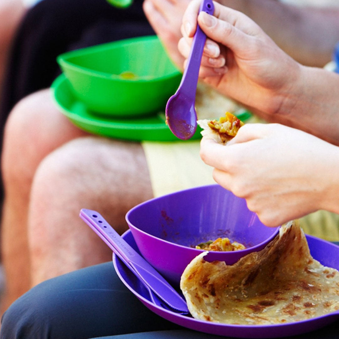 Assiettes de camping en plastique Lifeventure Ellipse