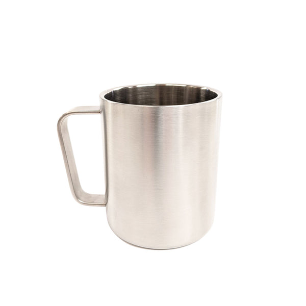 Lifeventure Stainless Steel Camping Mugs 300ml