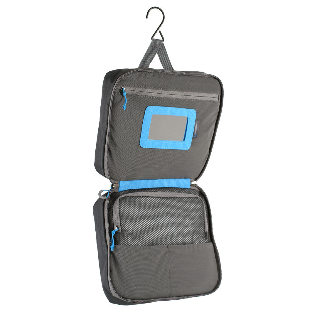 Trousse de toilette de voyage Lifeventure, grande taille, grise