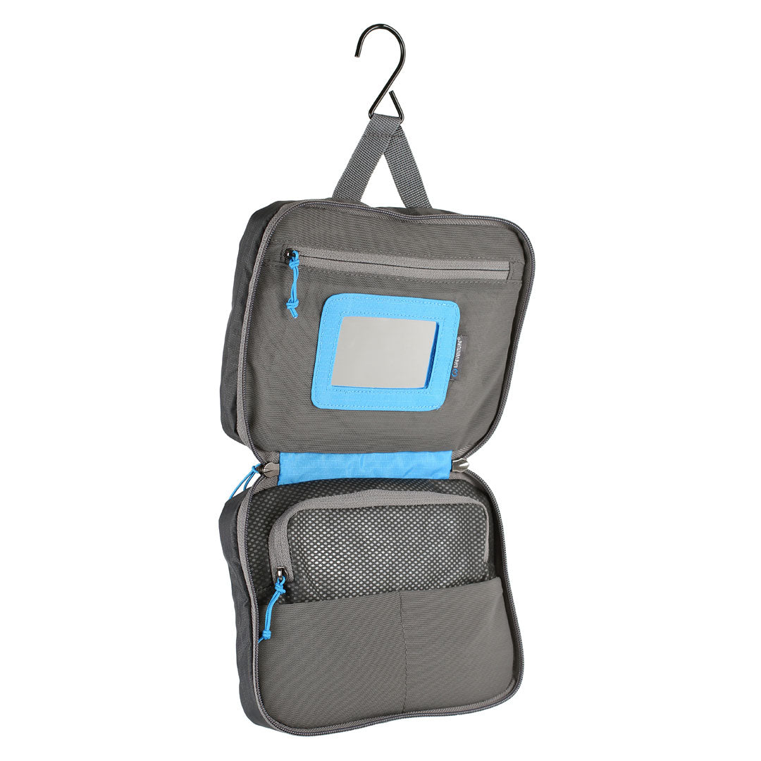 Lifeventure Reise-Kulturtasche, klein, grau