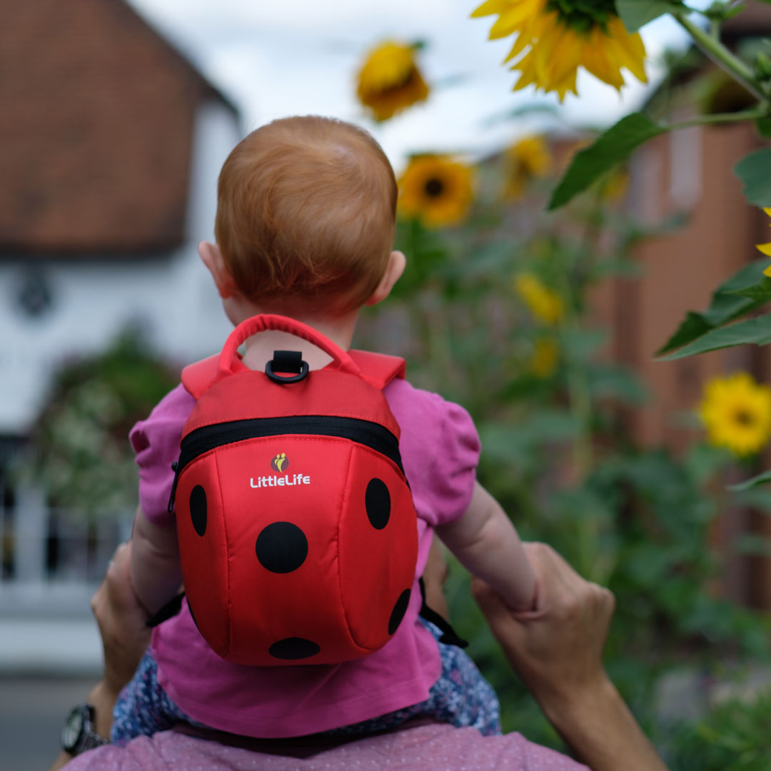 Littlelife Ladybird Kleinkinder-Rucksack mit Sicherheitszügel