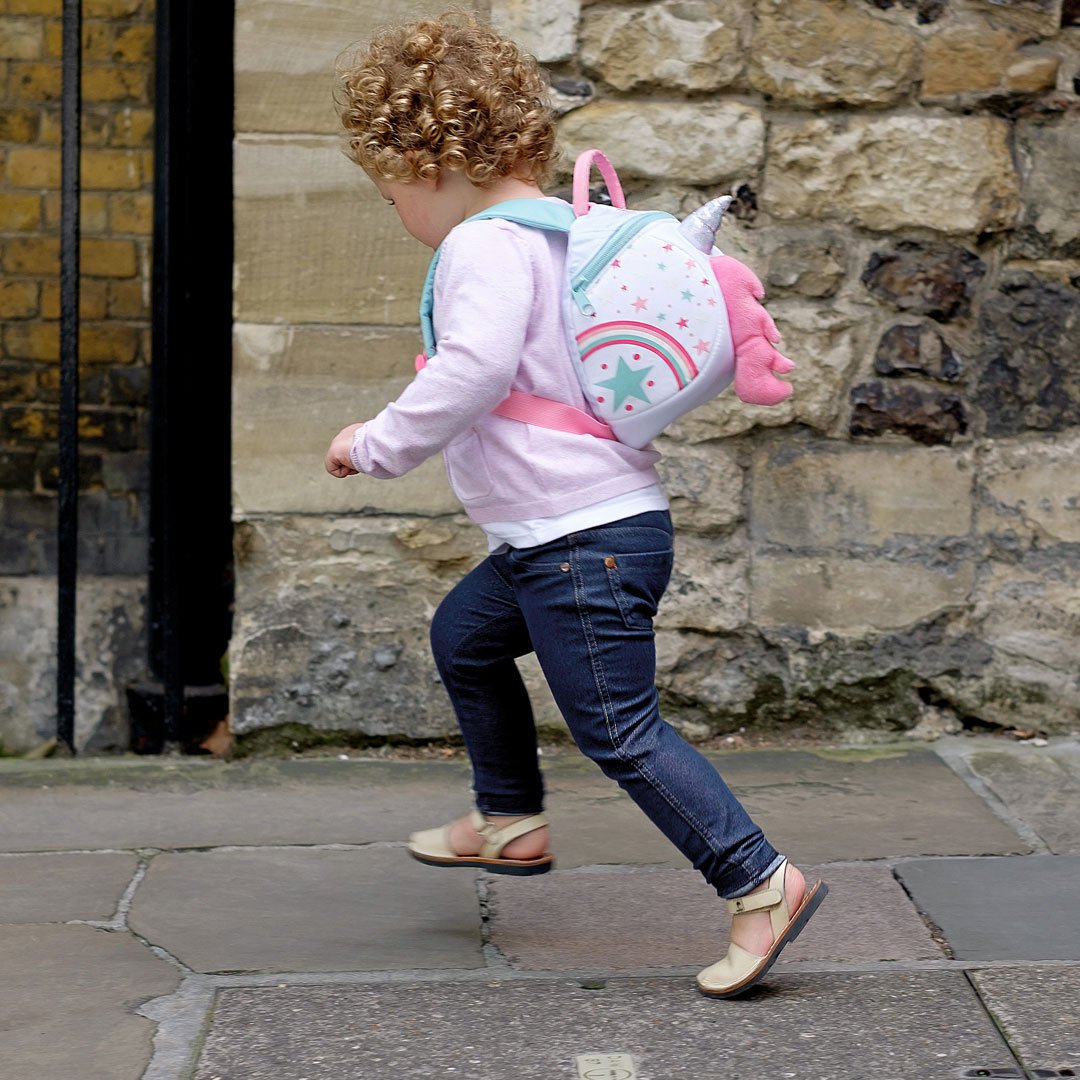 Littlelife Einhorn Kleinkinder-Rucksack mit Sicherheitszügel