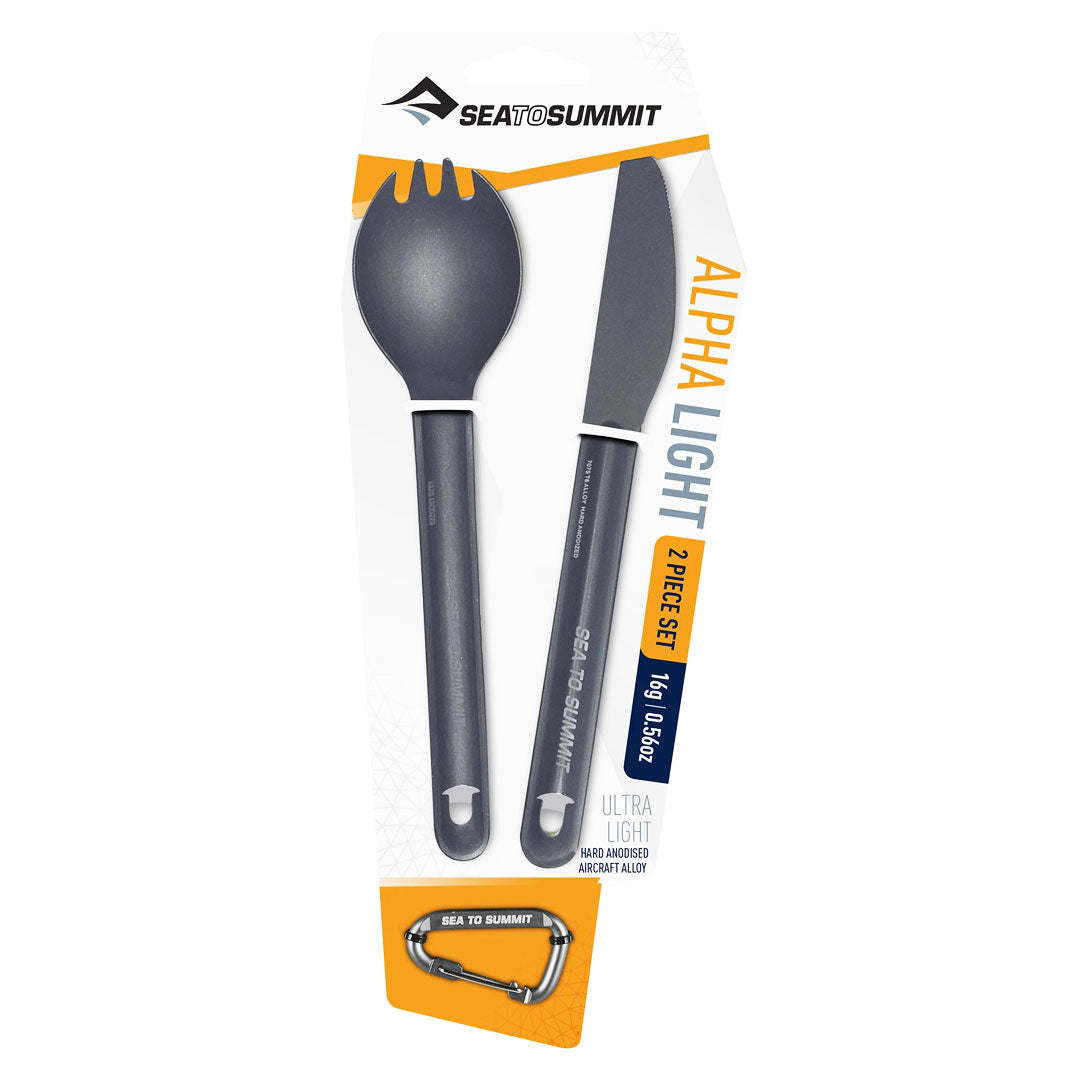 Ensemble de couverts Alpha Light de Sea To Summit, 2 pièces