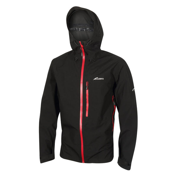 Leichte, wasserdichte Herrenjacke Schwarz
