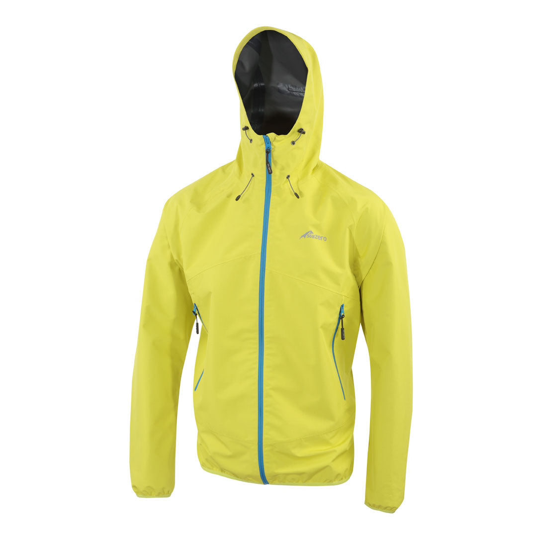 Veste imperméable légère pour homme Lime