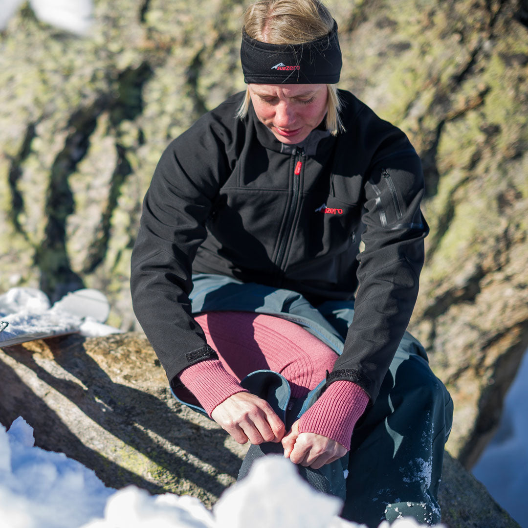 Leggings de couche intermédiaire en laine mérinos pour femmes