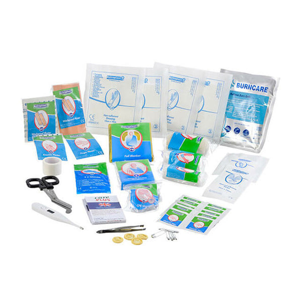 Contents of a Care Plus Waterproof first aid kit