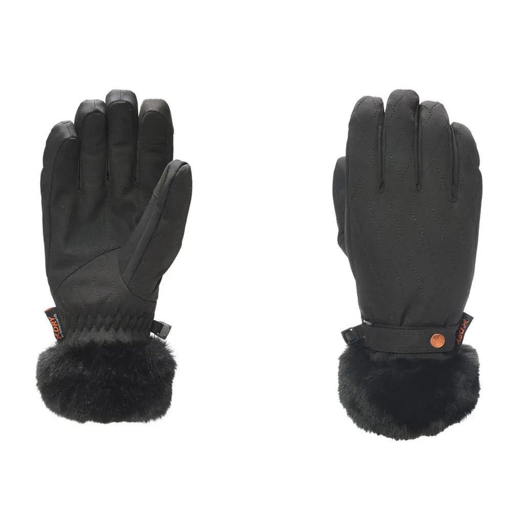 Gants De Ski/ville Extremities Chamonix - Femme Noir Taille L - Imperméables Et Isolés