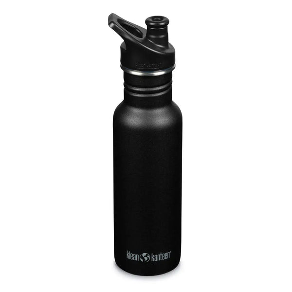 Klean Kanteen Classic Sports Cap Stainless Steel Water Bottles 532ml