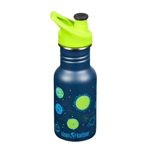 Klean Kanteen classsic stainless steel 355ml water bottle for children in Planets design 